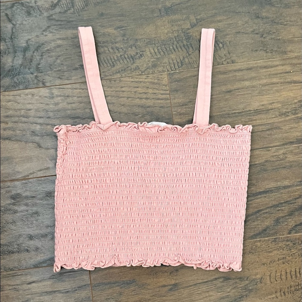 Pink tank top. Size small